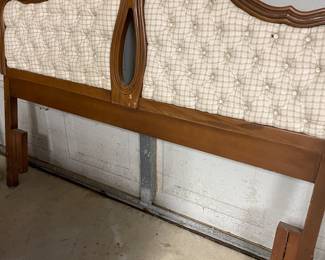 King upholstered headboard