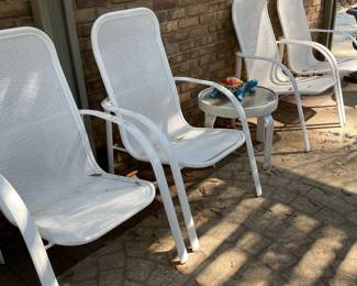 Patio chairs