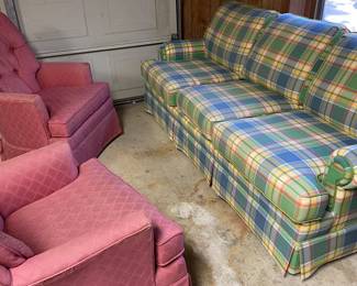 Sofa, chairs