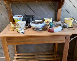 Potting table