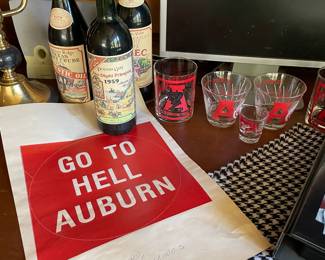 Poster autographed by Gene Stallings