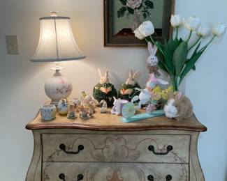 Painted 3 drawer chest