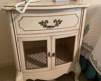 French style bedside table