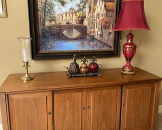 Stereo cabinet w/o components