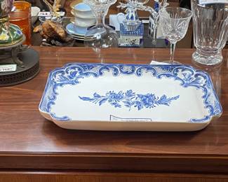 Blue and White Delft Tiffany & Co. Platter