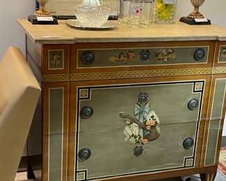 Hand painted Italian Foyer Table