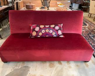 Velvet Sofa- Custom Made
