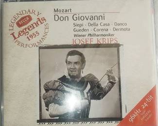 Lot 034   0 Bid(s)
Mozart Don Giovanni Joseph Krips 3 CD