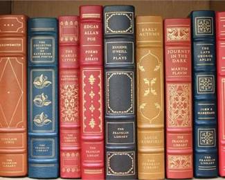 Lot 053   0 Bid(s)
Franklin Library Book Lot of 50 books