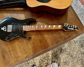 Ibanez electric guitar left hand