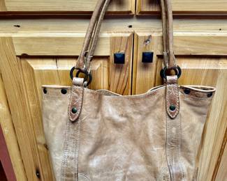 Frye leather purse