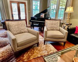 these two chairs are by Lexington