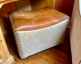 ottoman leather too