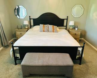 Queen Bed, Mattress, Bedroom Furniture 