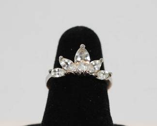 5 STONE CUBIC ZIRCONIA