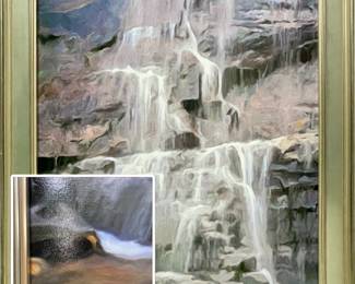 5). Detail pic, artist signature 