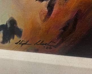 9). Detail pic, signature Stephen Sebastian 