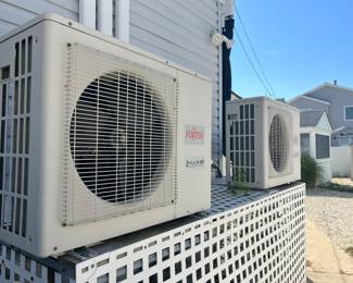 2 FUJITSU 3 - Zone Ductless Air Conditioning Systems - Includes 6 Inside Units, All Line guards, remotes, etc