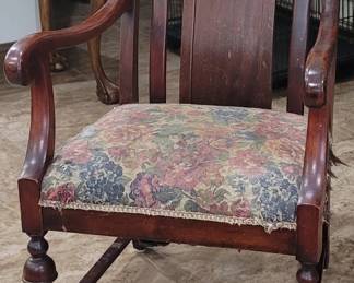 Jacobean Style Arm Chair