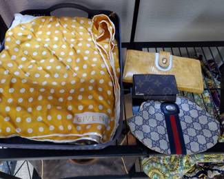 Givenchy, Louis Vuitton, Gucci