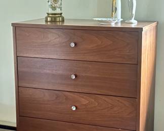 Mid-Century four drawer dresser