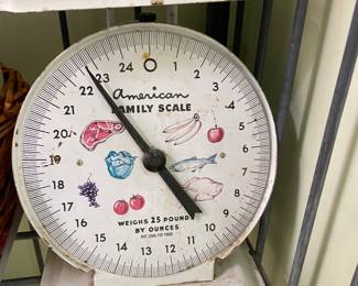 Vintage scale 
