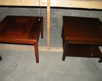 Mid century side tables 