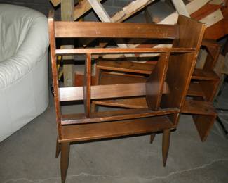 Vintage encyclopedia bookcase 