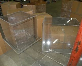 Acrylic display cases