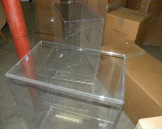 Acrylic display cases
