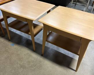 Haywood Wakefield Mid Century side tables 