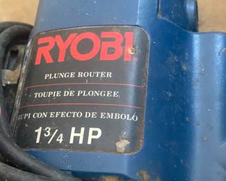 Ryobi 1 3/4 HP Plunge Router