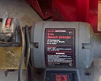 Craftsman 5” Bench Grinder
