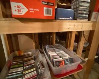 Lots of CD’s!