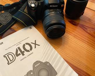 Nikon D40X Camera