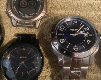 Fossil and Nixon Watches
