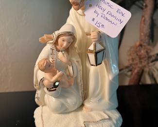 Holy Family music box