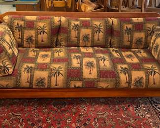 Aged Cherrywood Sofa by Hickory Chair Co.
