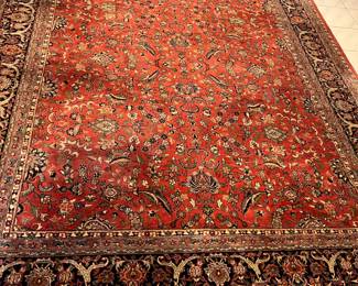 Assortment of area rugs, all sizes.  The larger rugs are located throughout the house and the smaller sizes are in the garage. 