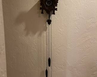 Vintage Cuckoo Clock (as found, missing clock hands)