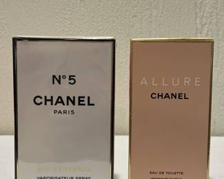 Chanel No 5 and Allure parfum