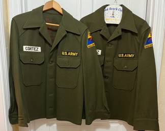 Army uniforms