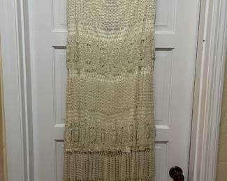 Crochet long skirt