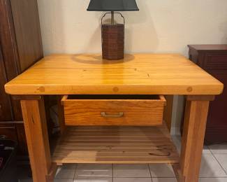 Butcher Block Table