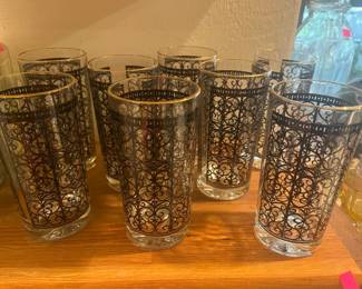 Vintage MCM Black Scroll Retro Glasses