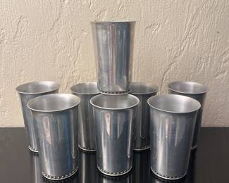 Mid Century cups, set of 8