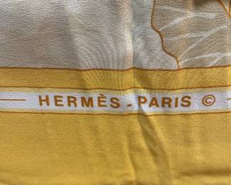 Hermes Scarf, Fleurs de Lotus