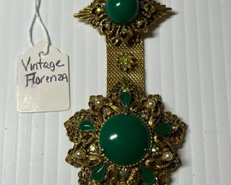 Vintage Florenza brooch