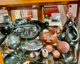 Santa Clara Pottery Collection.