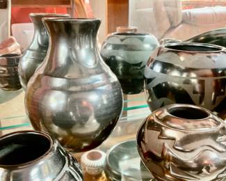 Santa Clara Pottery Collection.